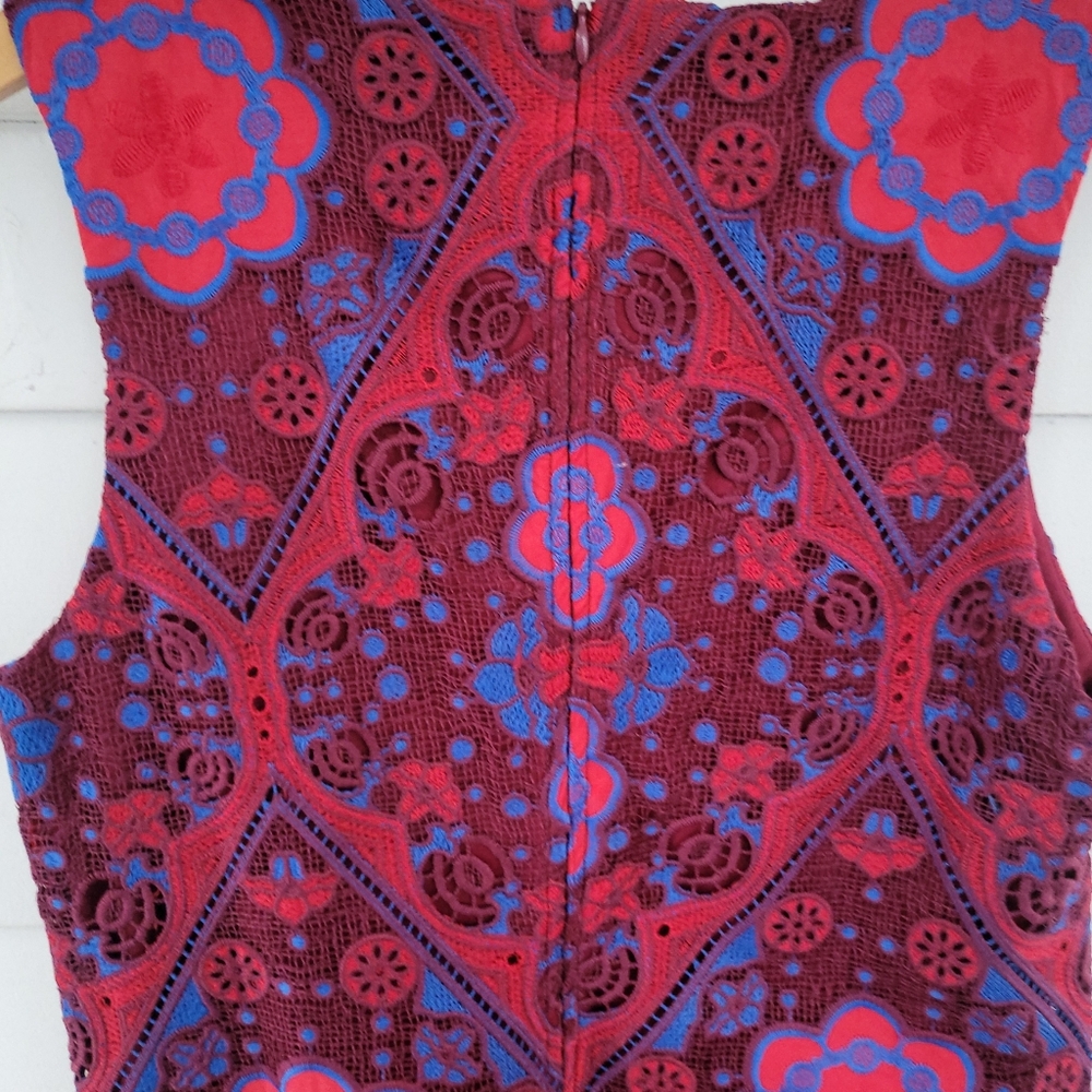 NWT Anthropologie Eva Franco Lace Sleeveless Cocktail Party Dress Sz 10 $230 - Picture 8 of 16